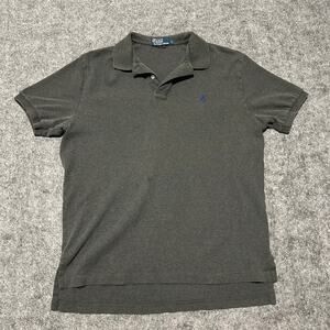 Polo Ralph Lauren Classic Polo Shirt Size L Used - Excellent Gray